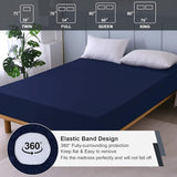 Blue King Mattress Protector