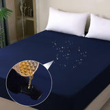 Blue King Mattress Protector