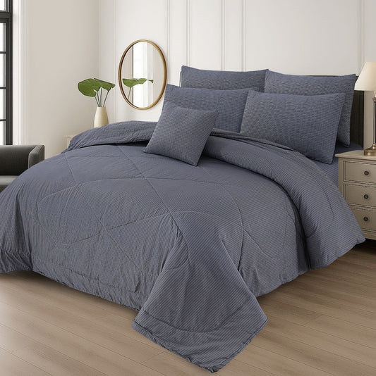 7 pcs Comforter Set(Design MZk-340)