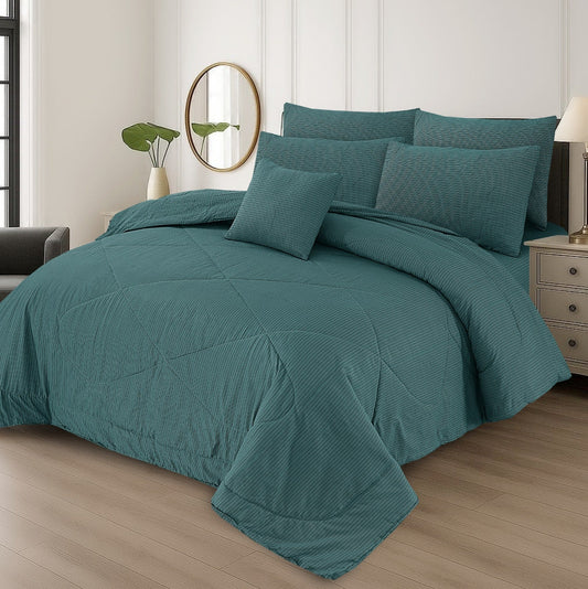 7 pcs Comforter Set(Design MZk-339)