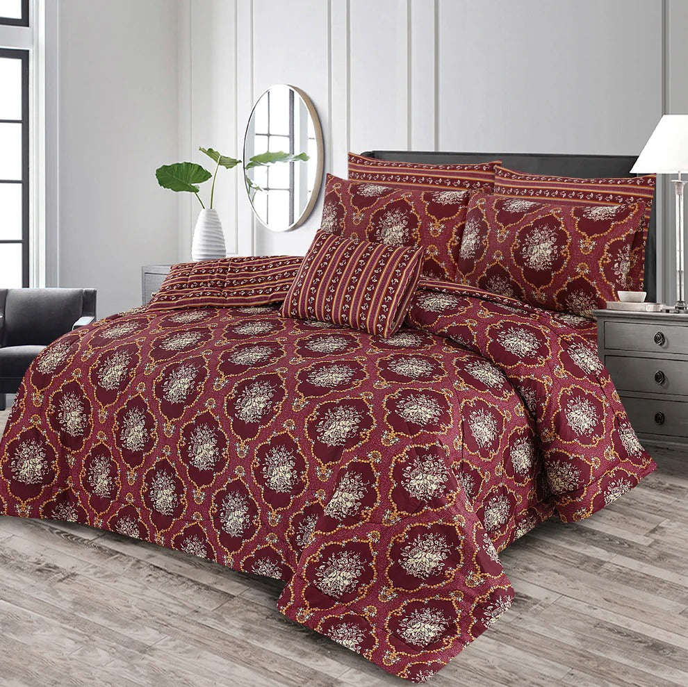 7 pcs Comforter Set(Design MZk-333)