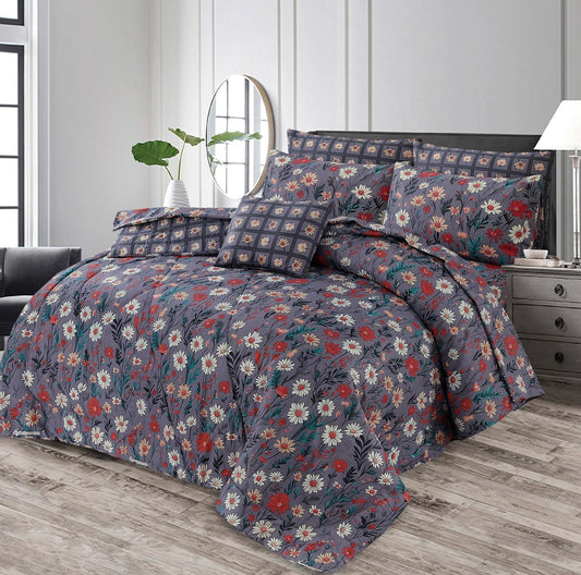 7 pcs Comforter Set(Design MZk-322)