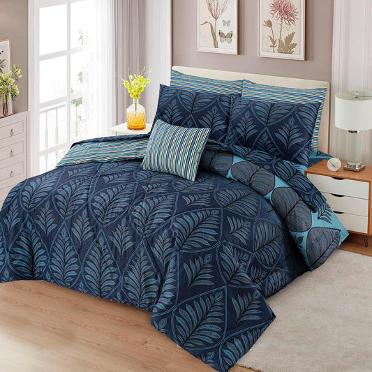 7 pcs Comforter Set(Design MZk-318)