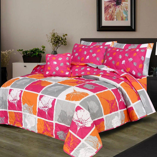 7 pcs Comforter Set(Design MZk-307)