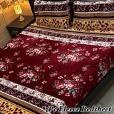 3pc fleece bedsheet