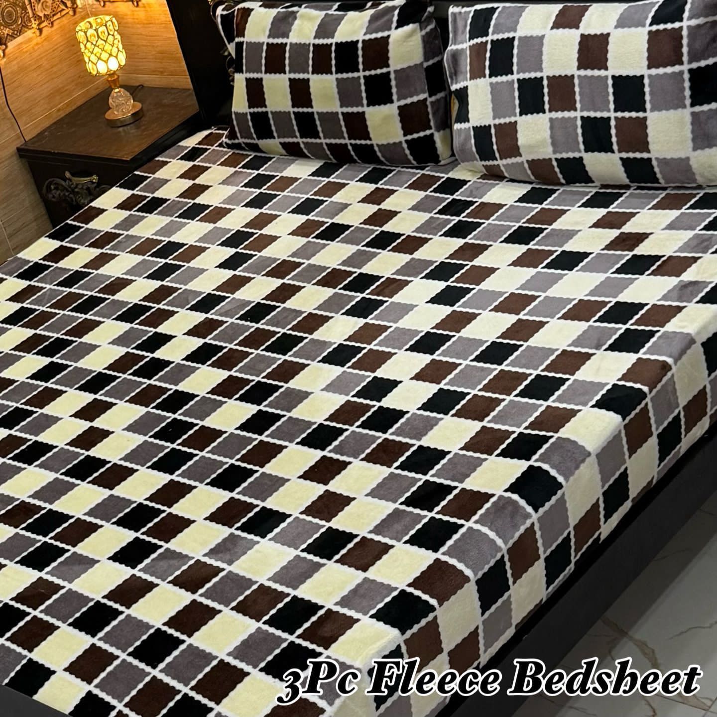 3pc Fleece Bedsheet