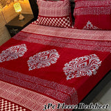 3pc fleece bedsheet